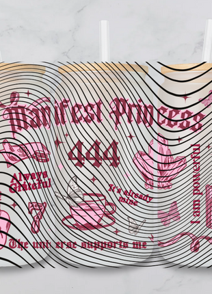 16oz Frosted Manifest Princess