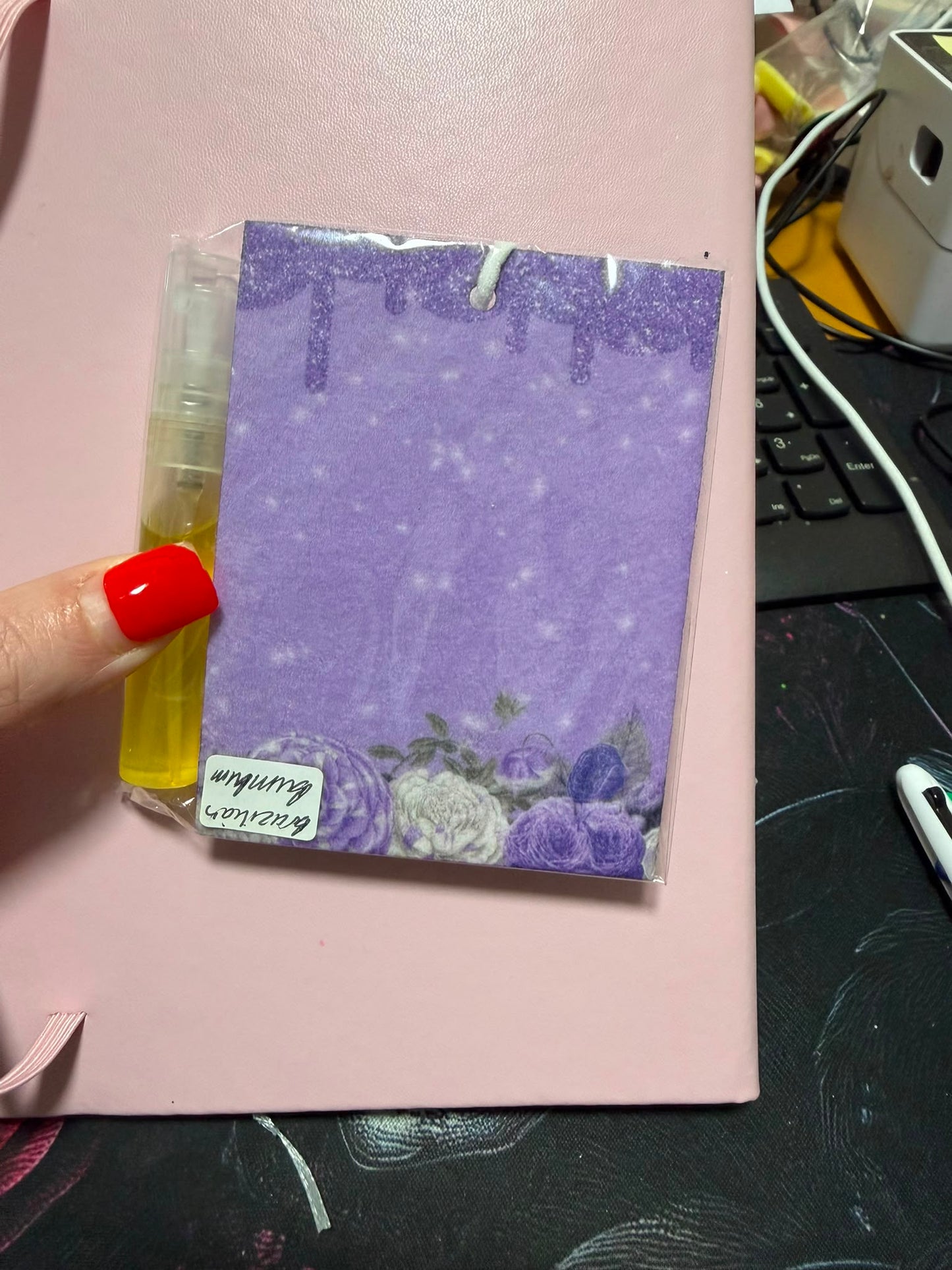 Premade Purple Flower AF