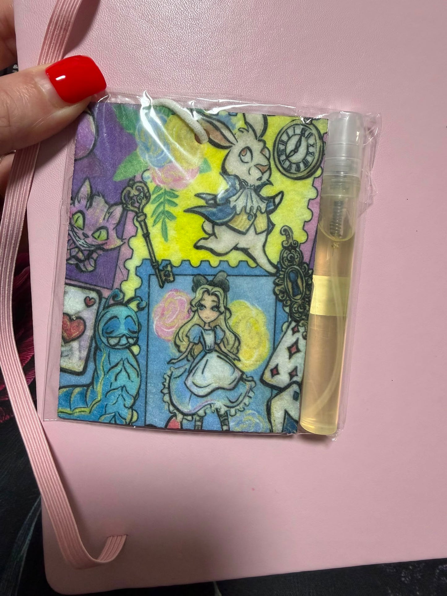 Premade Alice in Wonderland Stamp AF