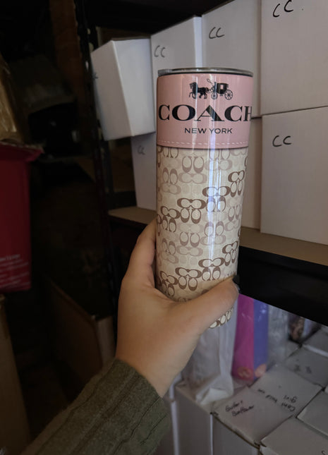 Pre-Made 20oz Coach Light Pink