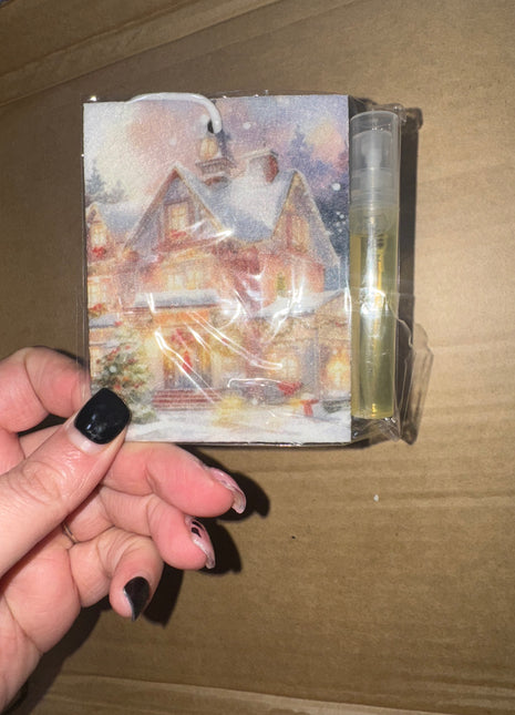 Pre-Made Gingerbread House Air Freshener