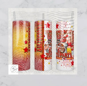 20oz Red Party