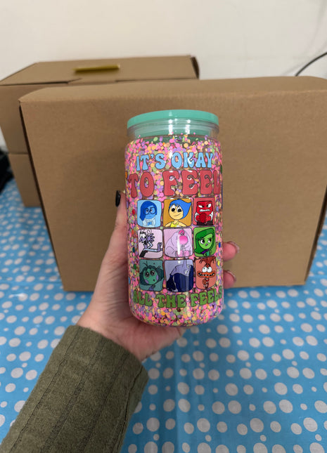 Pre-Made Snowglobe its Ok to Feel