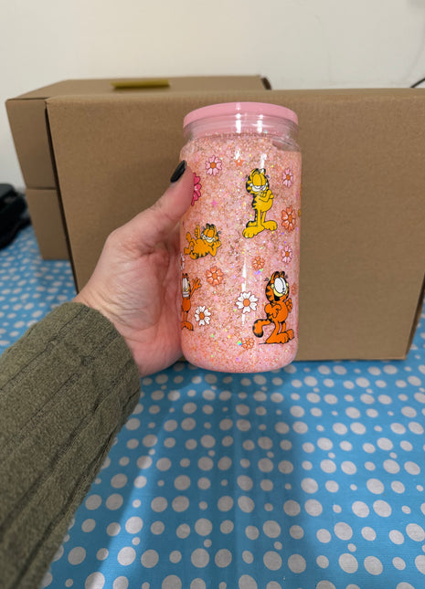 Pre-Made Snowglobe Garfield