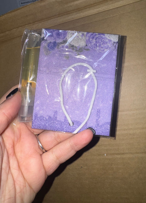 Pre-Made Purple Flower Air Freshener