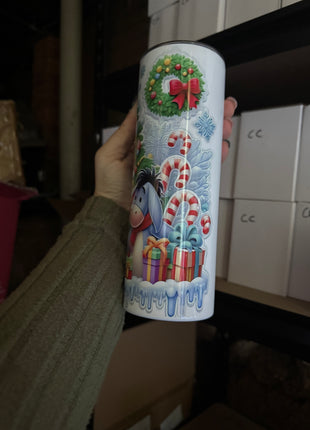 Pre-Made 20oz Winne Christmas