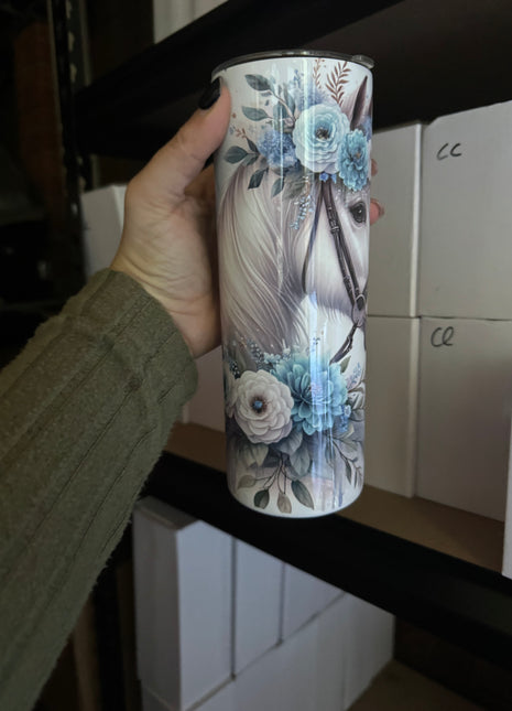 Pre-Made 20oz Just a Girl who Loves Horses