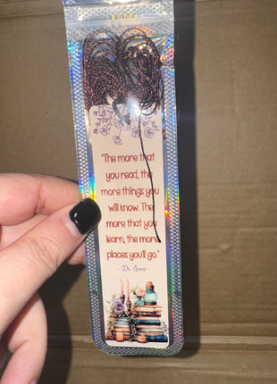 Pre-Made The More that You Read Bookmark