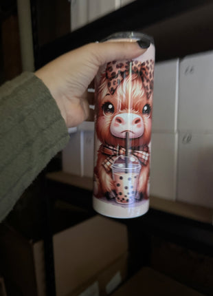 Pre-Made 20oz Rise and Shine its Coffee Time Highland