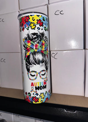 Pre-Made 20oz Autism Mom