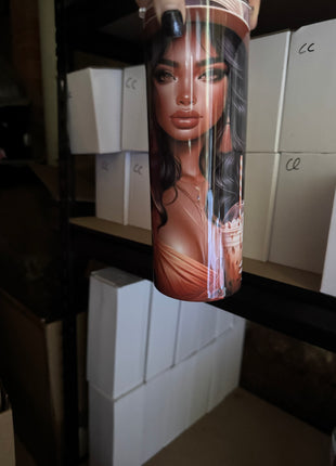 Pre-Made 20oz Girl with Her Pitty