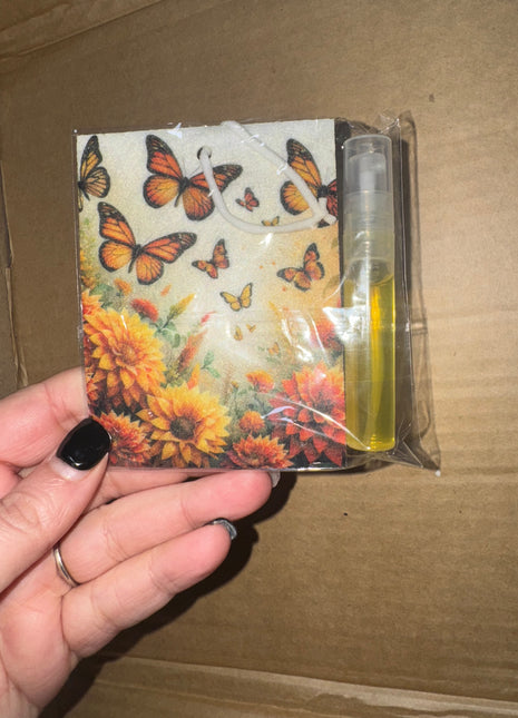 Pre-Made Flower and Butterfly Air Freshener