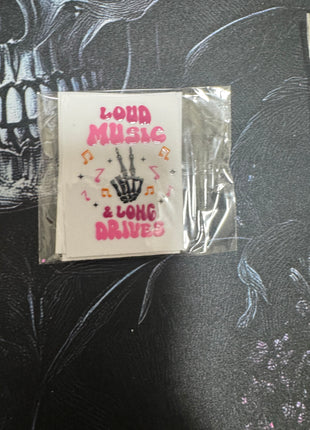 Motel Keychains Decals