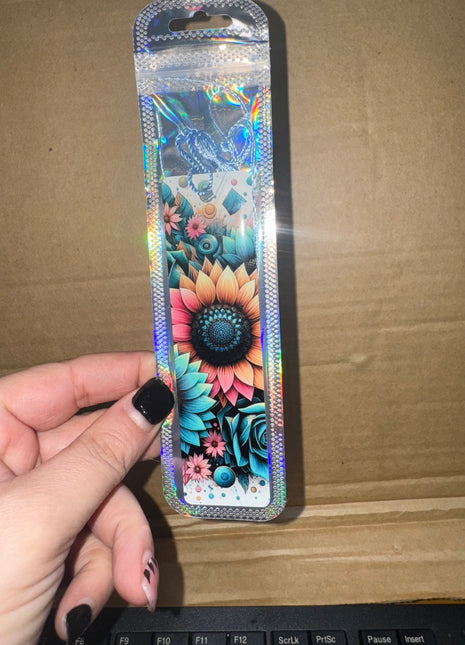 Pre-Made Colourful Sunflower Bookmark