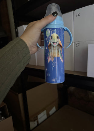 Pre-Made Turtle Baby Bottle