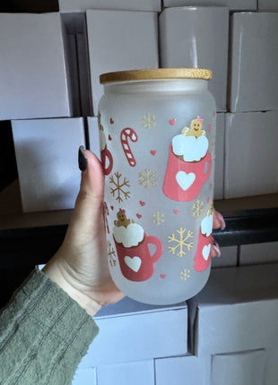 Pre-Made 16oz Libbey Coca Cups