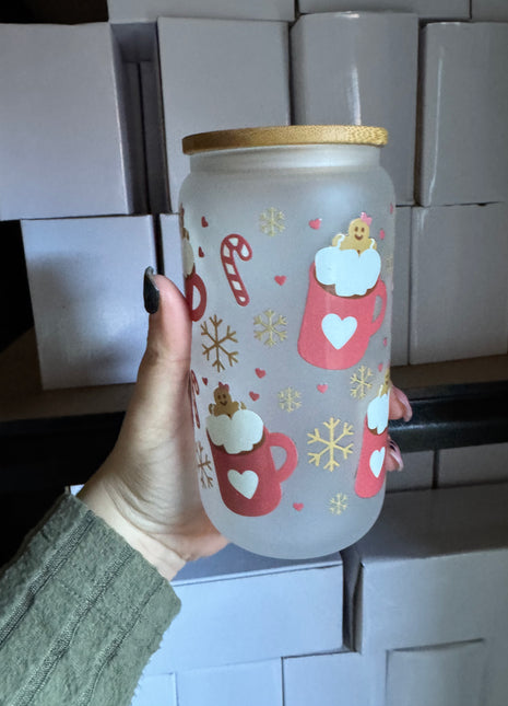 Pre-Made 16oz Libbey Coca Cups