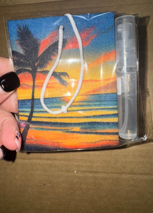 Pre-Made Beach Sunset Air Freshener