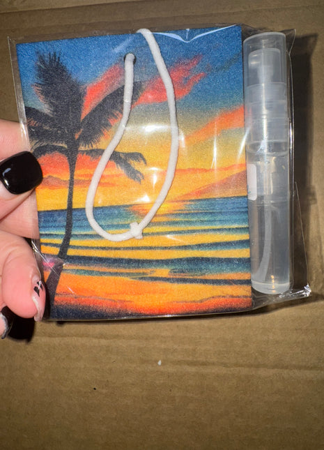 Pre-Made Beach Sunset Air Freshener
