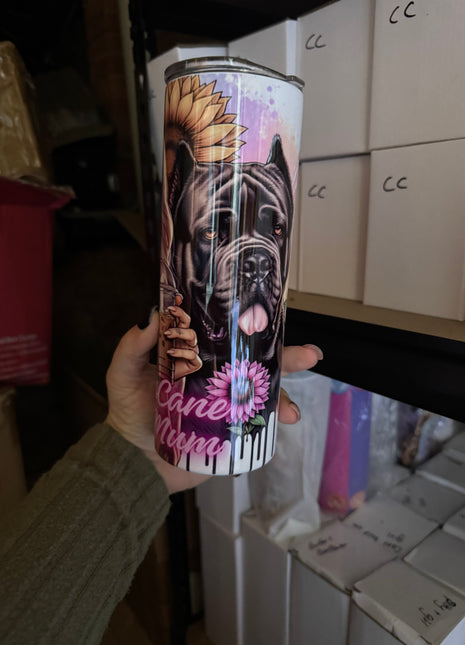 Pre-Made 20oz Badass Cane Corso Mum Dark