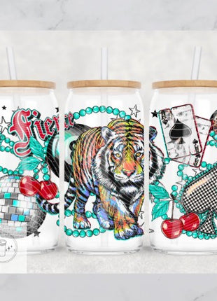 16oz Frosted Fierce Tiger