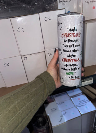 Pre-Made 20oz Green Guy Christmas
