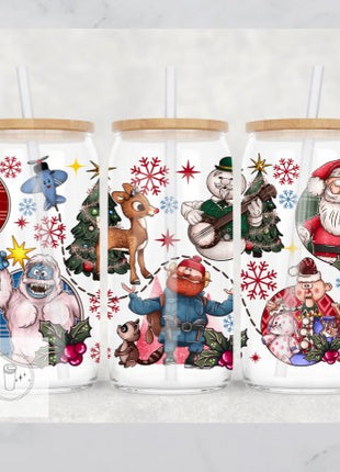16oz Frosted Rudolph