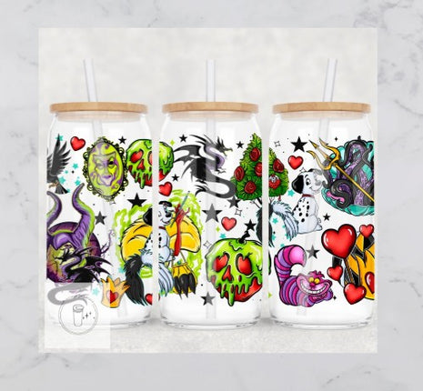 16oz Frosted Villians