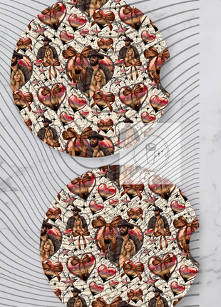 Western Love Car Coaster