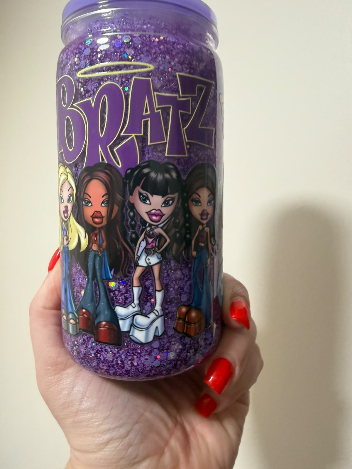 16oz Acrylic Bratz Snowglobe