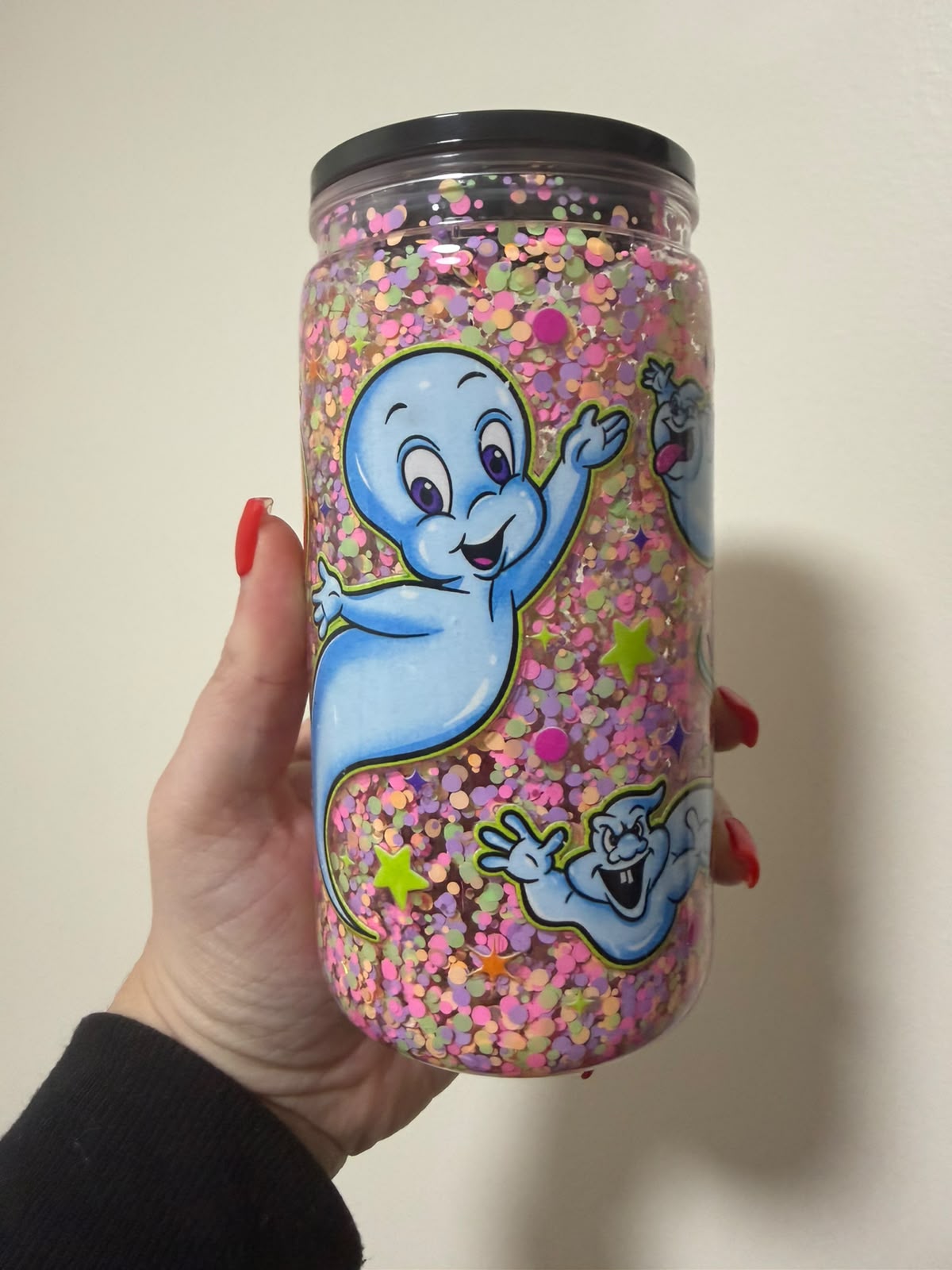 16oz Acrylic Casper Snowglobe