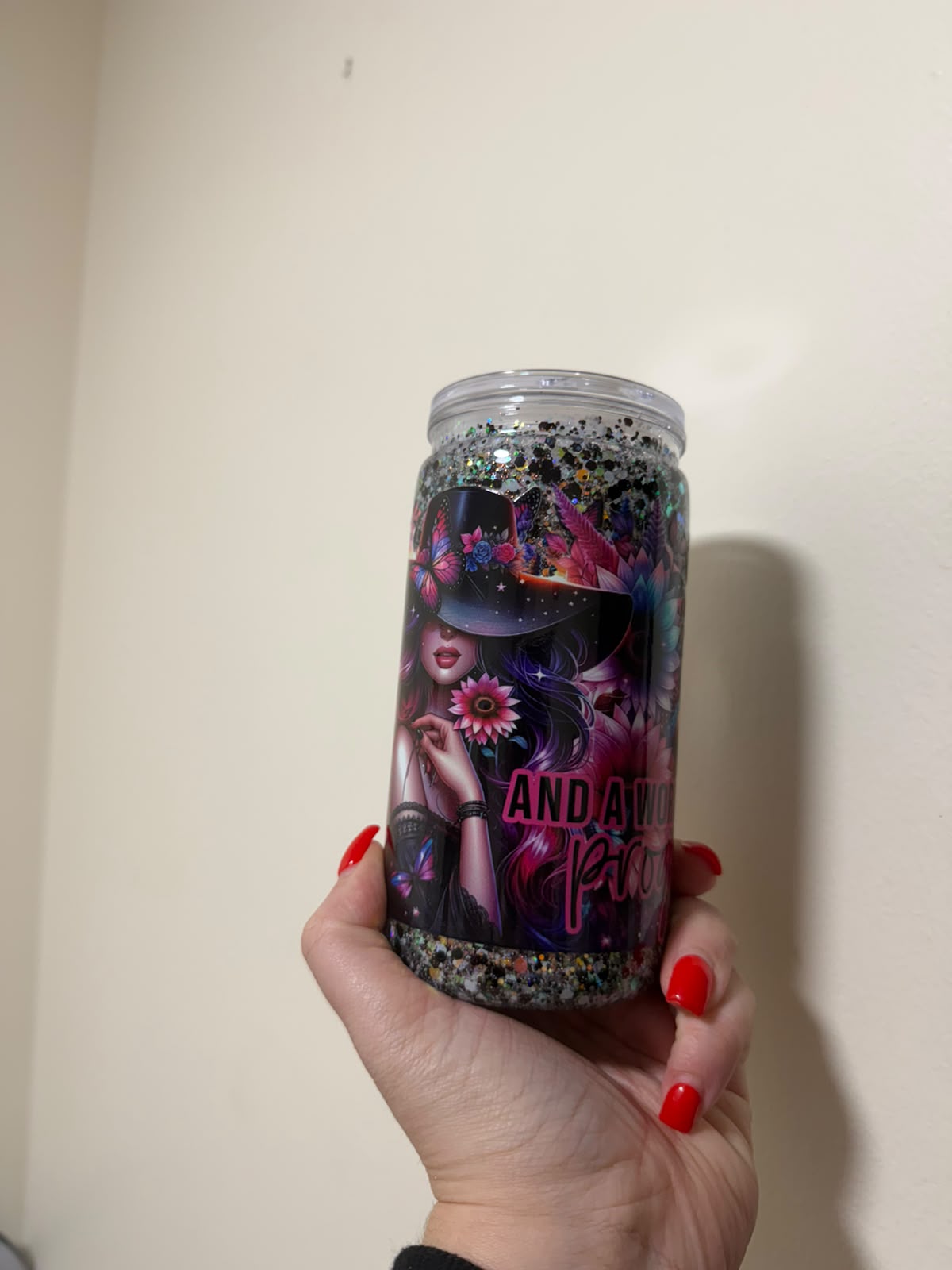 16oz Acrylic You are Allowed Snowglobe