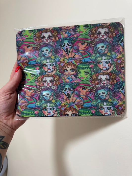 Premade Lisa Frank Horror Girls Mousepad