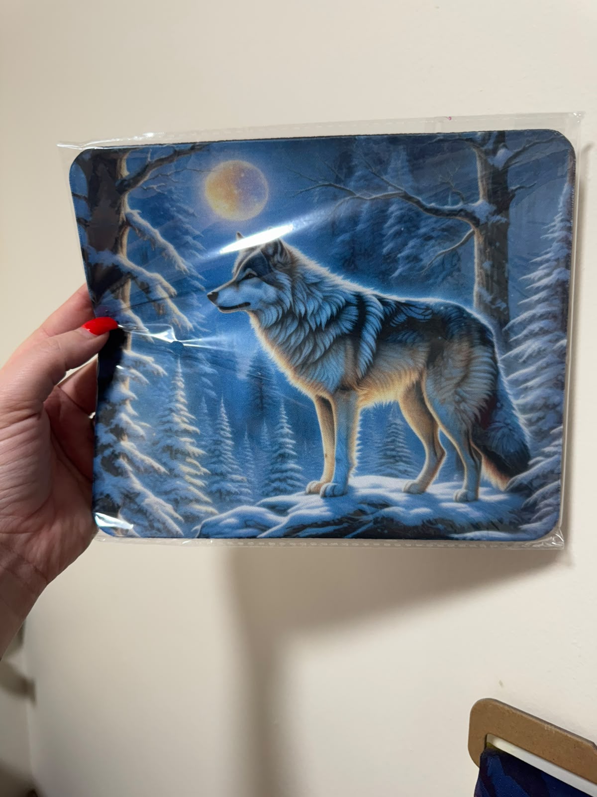 Premade Wolf Mousepad