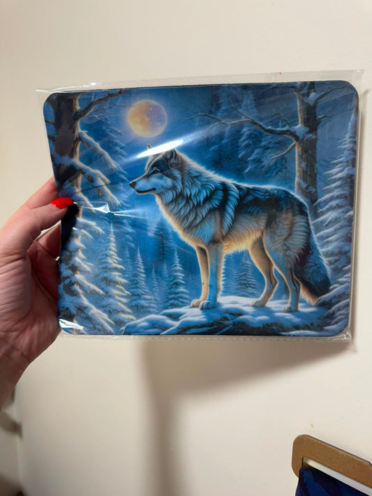 Premade Wolf Mousepad