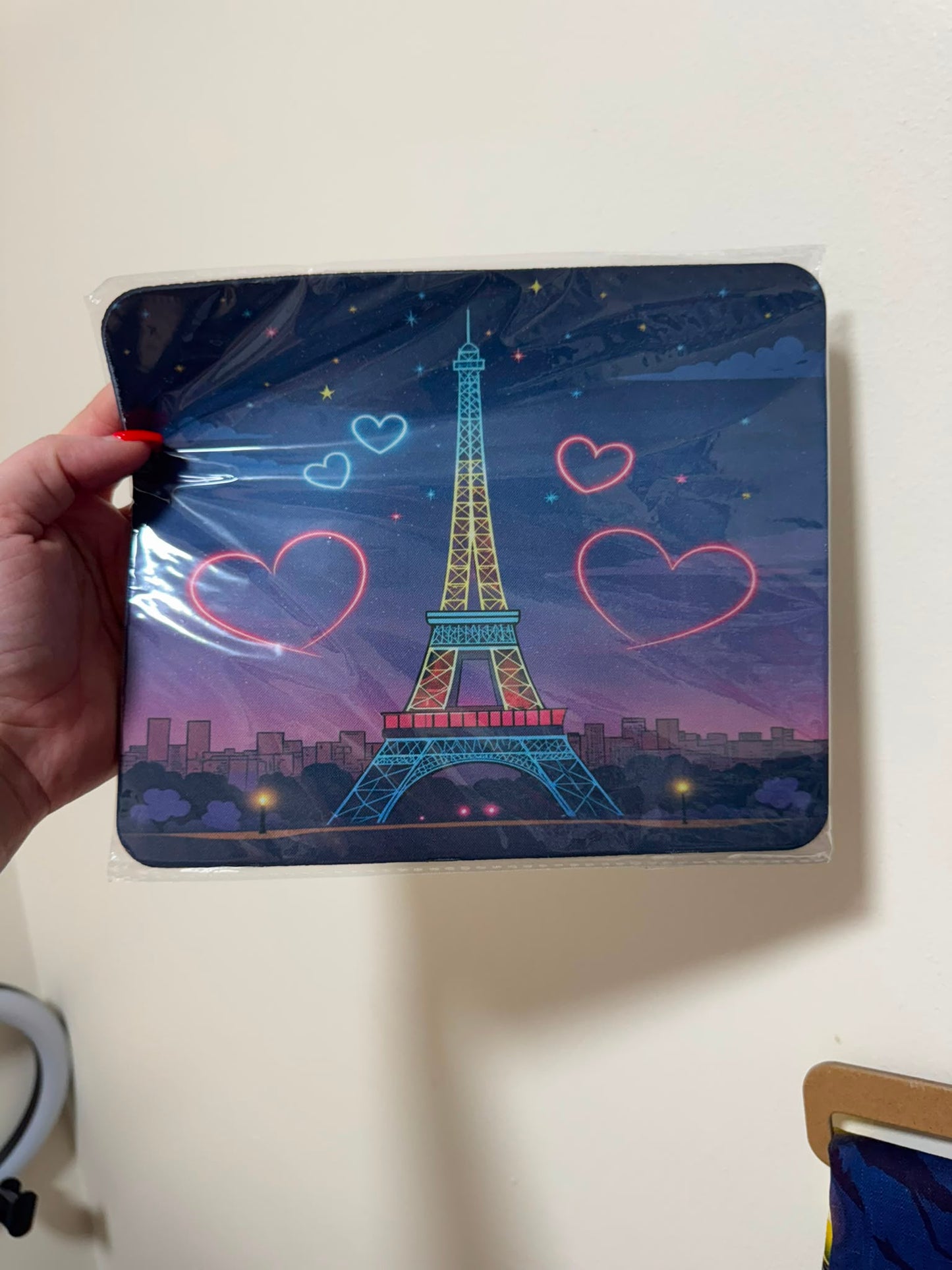 Premade Eiffel Tower Mousepad