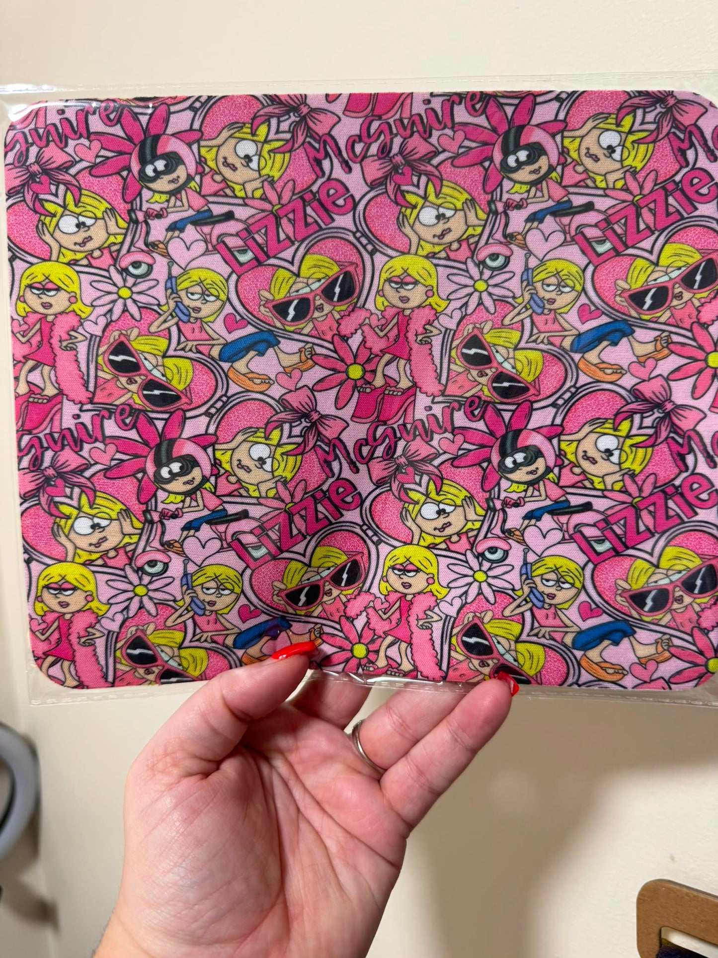 Premade Pink Lizzie Mousepad