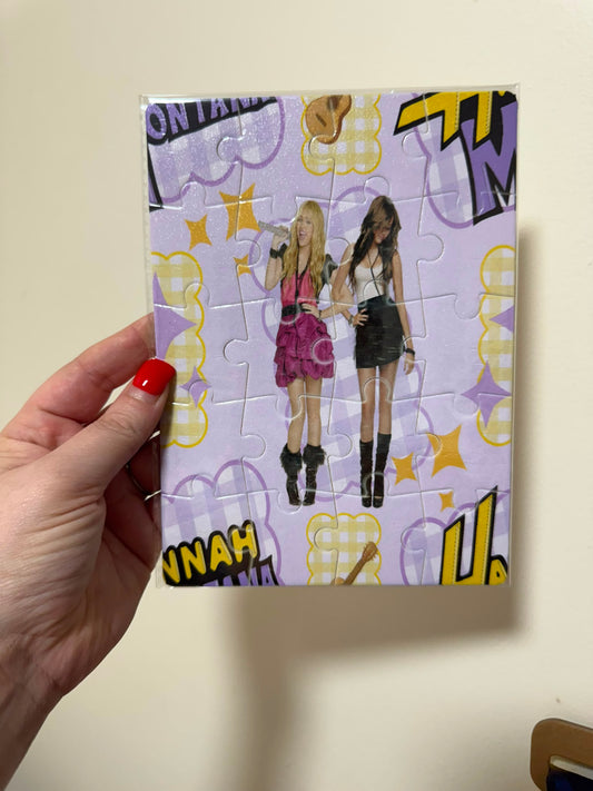 Premade Hannah Montana Puzzle