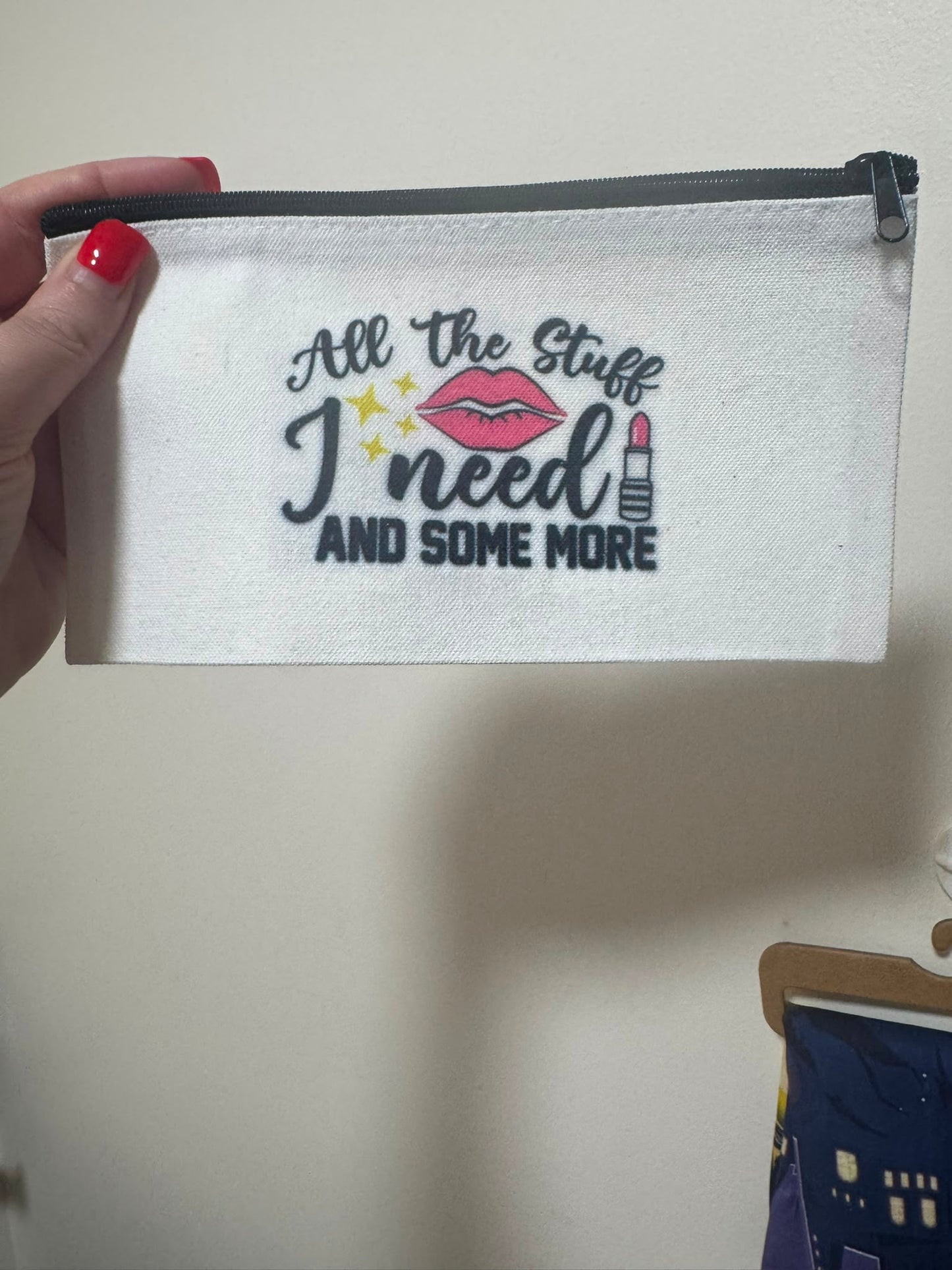 Premade All the Stuff Make Up Bag