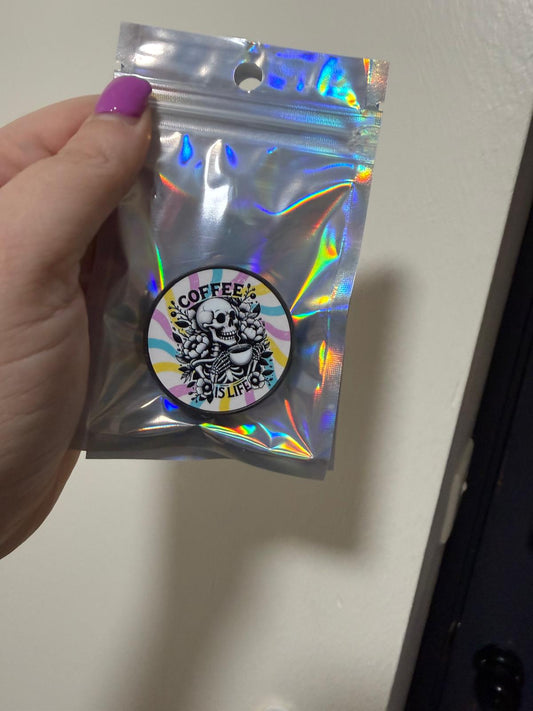 Premade Coffee Is Like Pop Socket