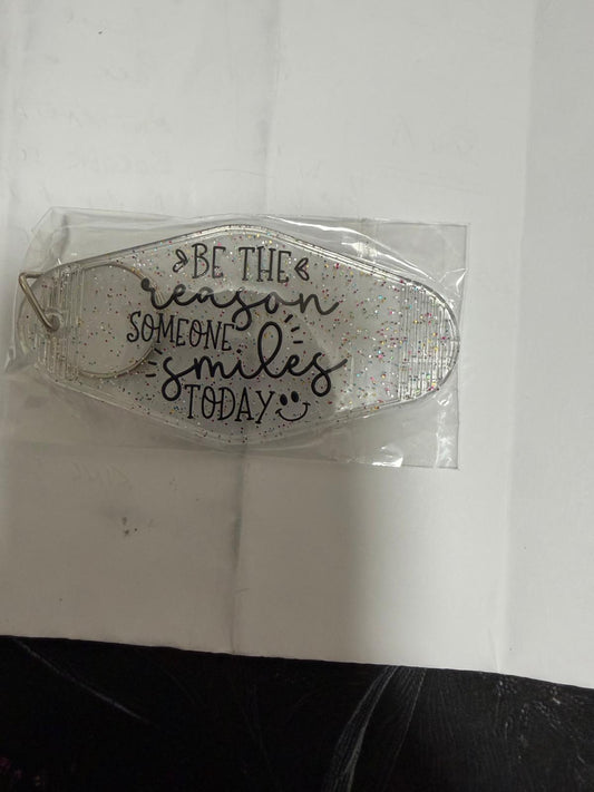 Premade Be the Reason (Black) Keyring