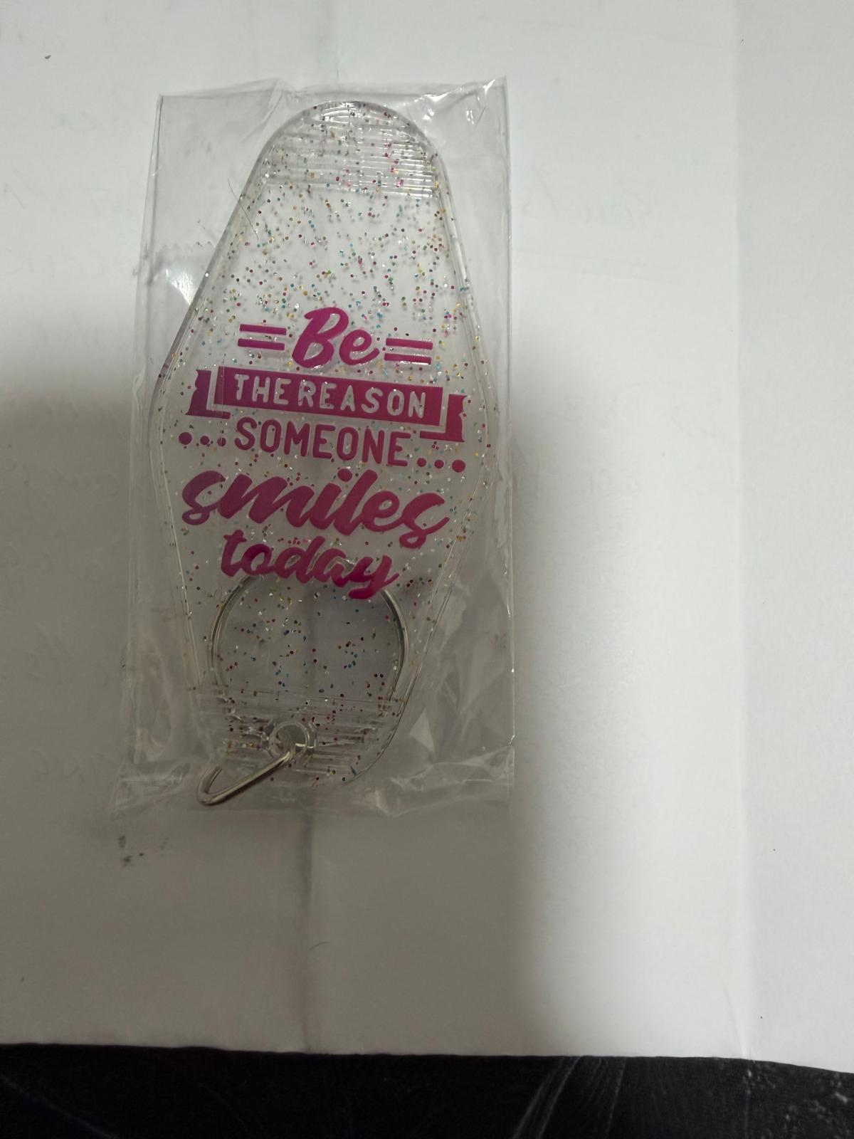 Premade Be the Reason (Pink) Keyring