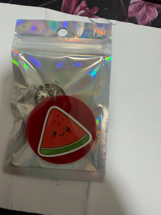 Premade Watermelon Keyring