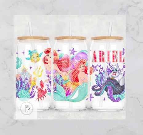 16oz Frosted Ariel