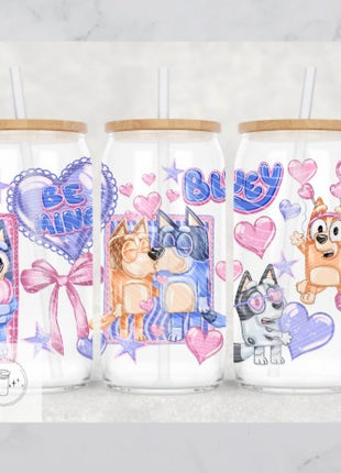 16oz Frosted Be Mine Character Pups