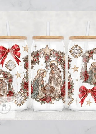 16oz Frosted Noel
