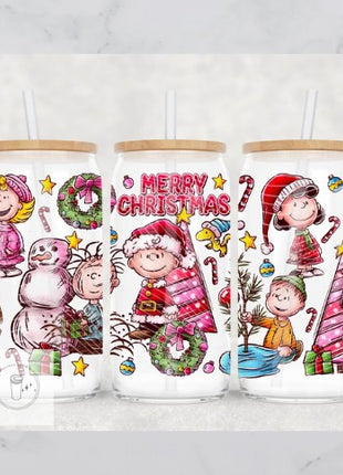 16oz Frosted Peanut Christmas