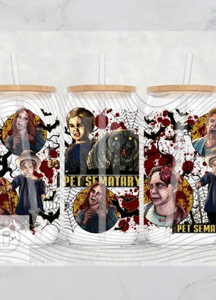 16oz Frosted Pet Sematary