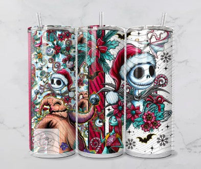 20oz Skeleton Christmas