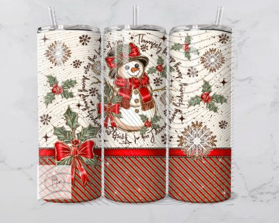 20oz Snowman